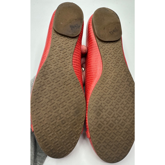 Tory Burch 11158597 Mellon Mini Miller Matte Micro Tejus Print Flats - Size 8M - Picture 4 of 5